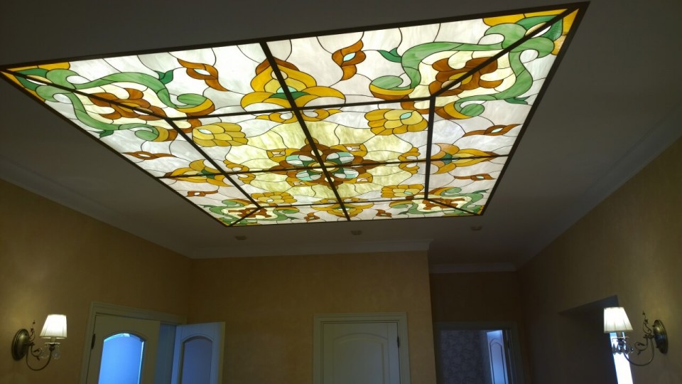 Заказать световой потолок с фотопечатью в г. Аксай