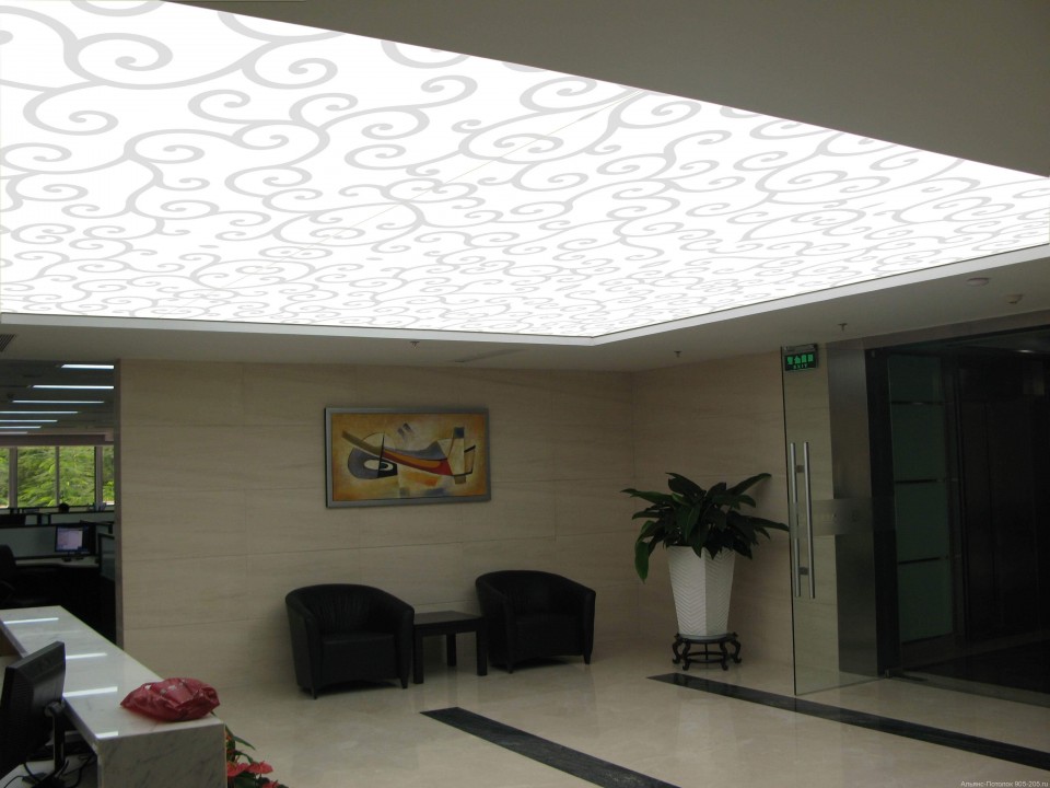 Заказать световые потолки new vision в г. Аксай